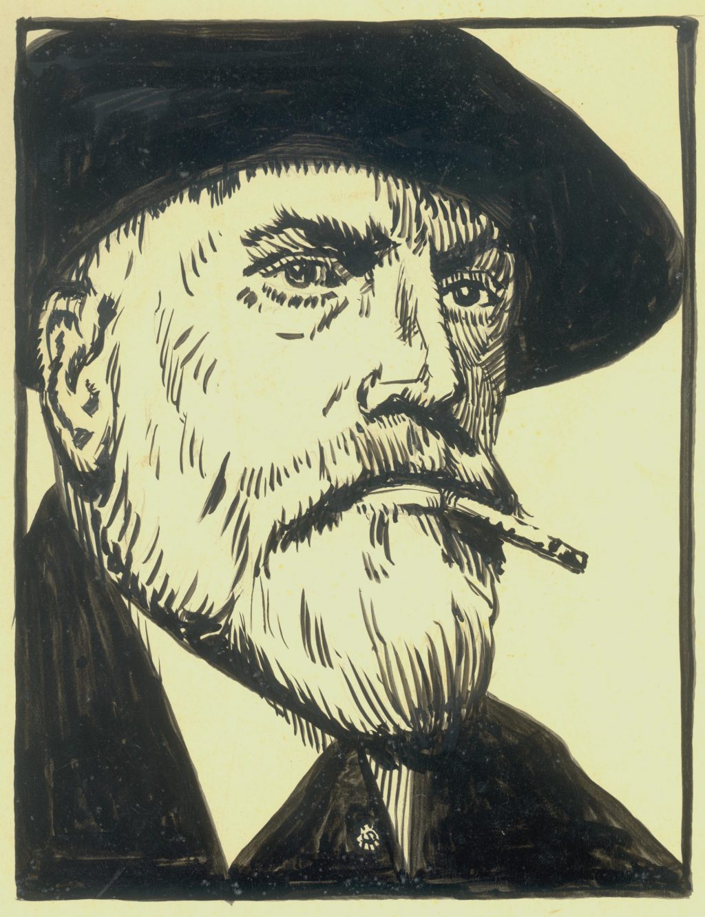 Piet Kramer, zelfportret, ca. 1925 (TMS 75842)
