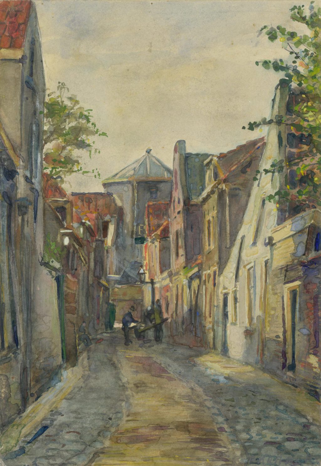 Piet Kramer, Bagijnestraat, 1907 (TMS 67899)