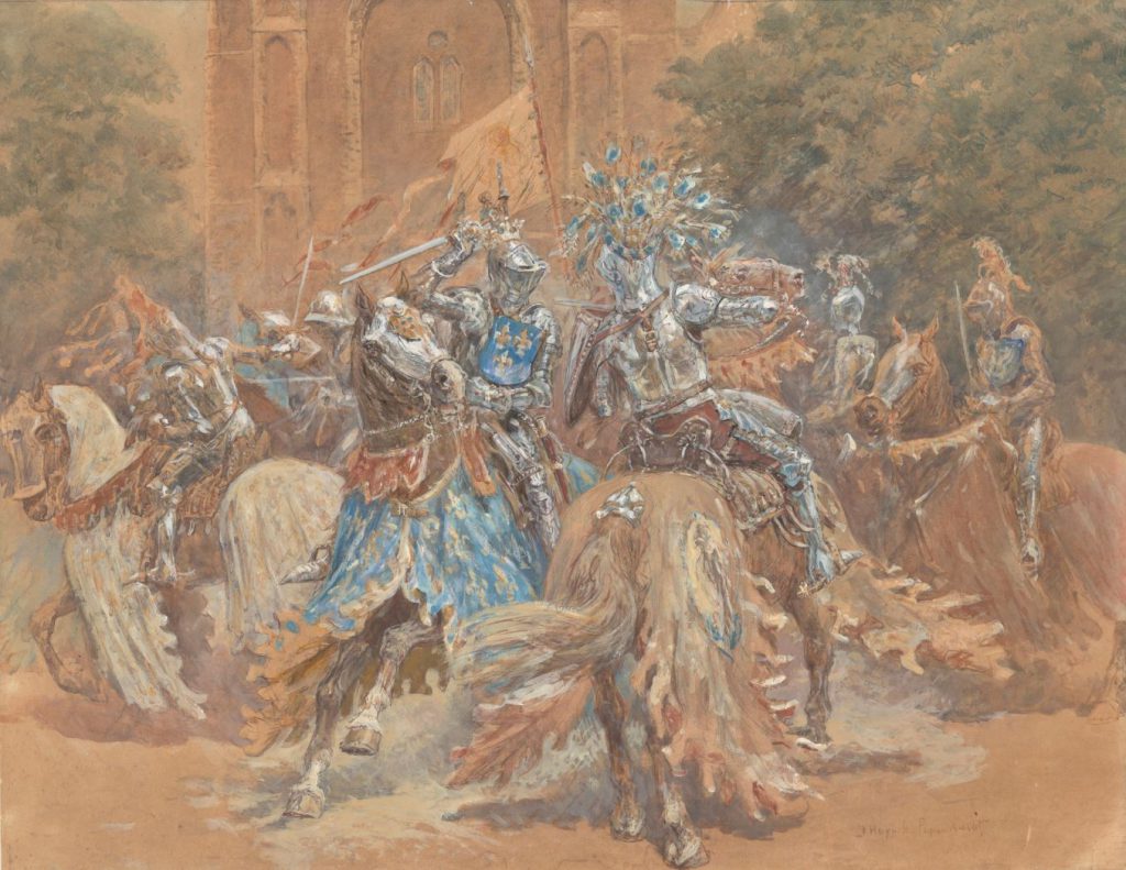 Jan Hoynck van Papendrecht, Steekspel op de Markt, 1908 (TMS 107974)